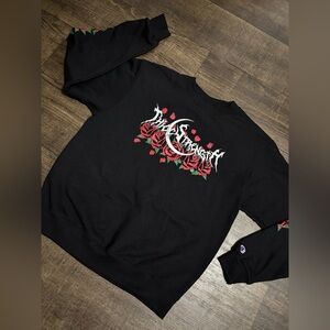 CHAMPION Unisex Adult Gothic Style Sweatshirt Size M